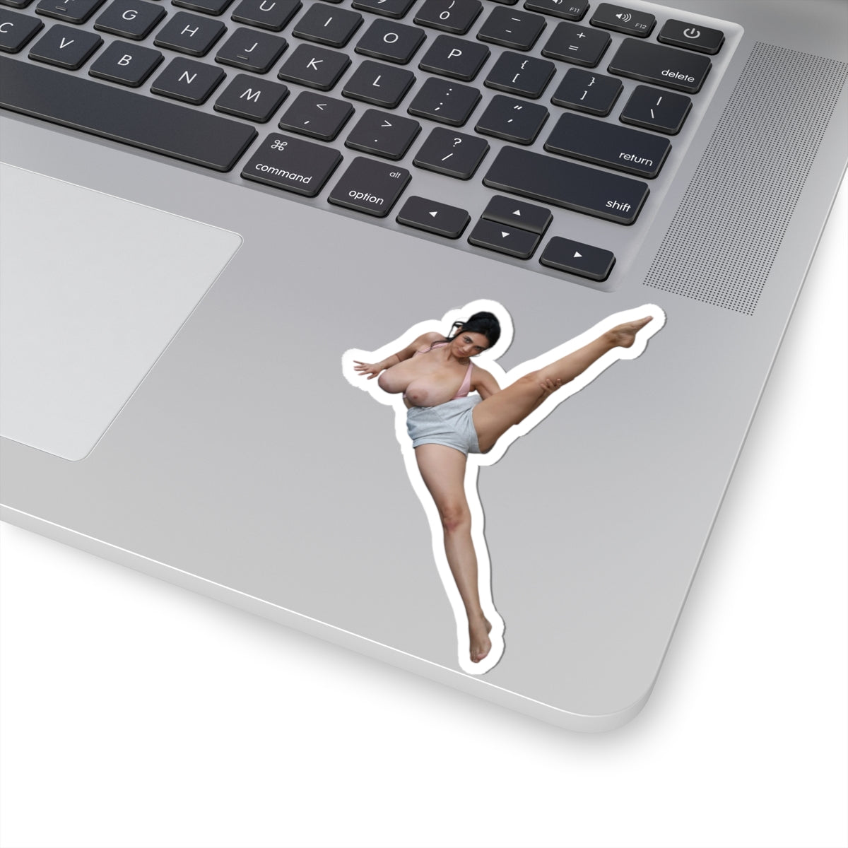 sexy workout woman decals