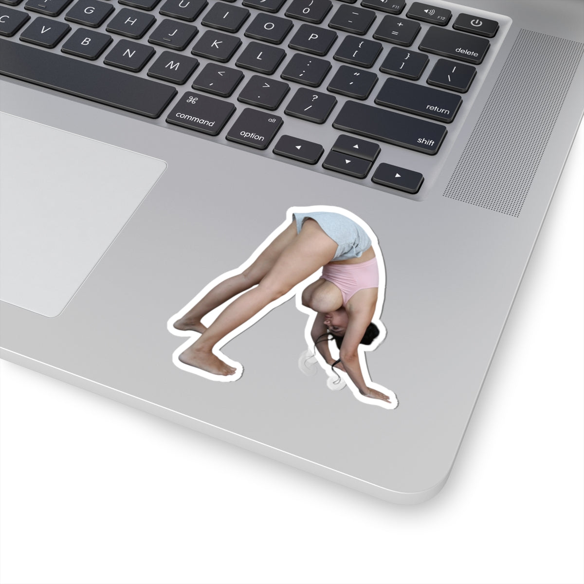 busty fitness model stickers