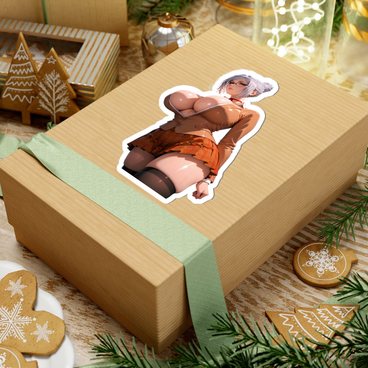 Meiko Shiraki prison school big boobs anime girl stickers