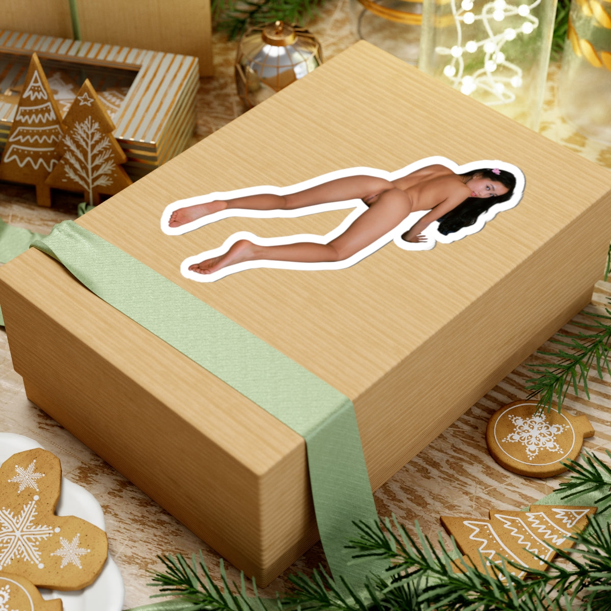 Sexy Girl Sticker Cute Naked Asian Women Adult Stickers