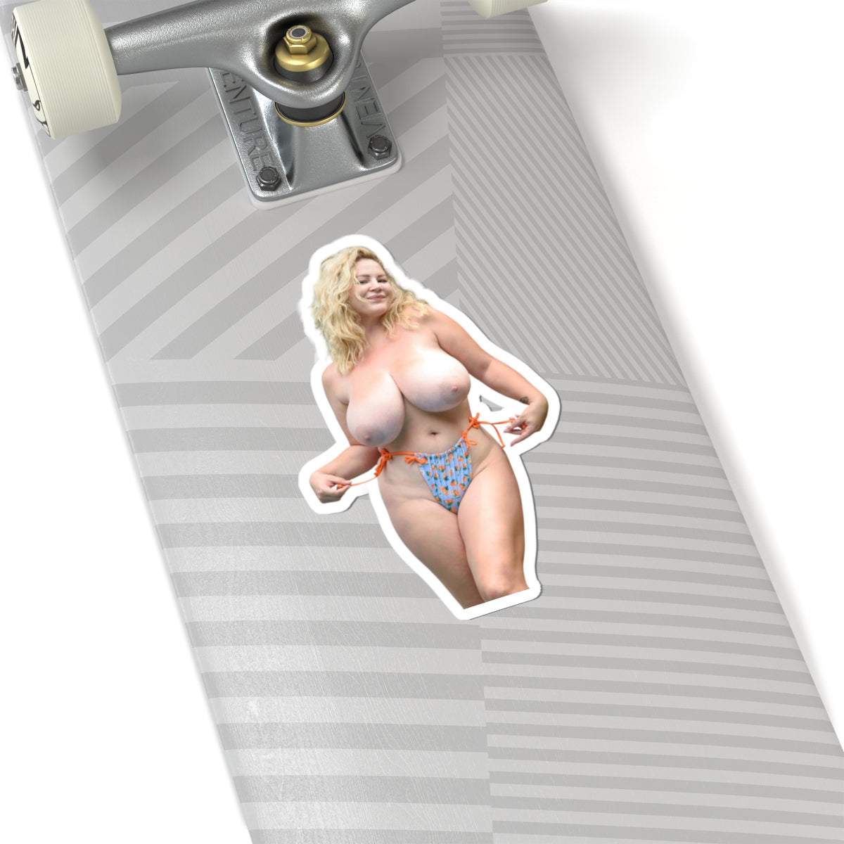 Sexy Nude Pin-Up Beauty Sticker Big Boobs Girl Adult Vinyl Car Laptop Decal