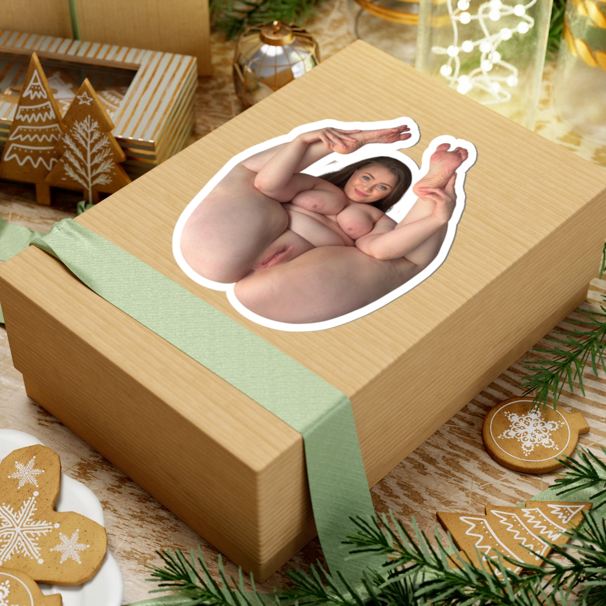 Naked Girl Stickers for Sale