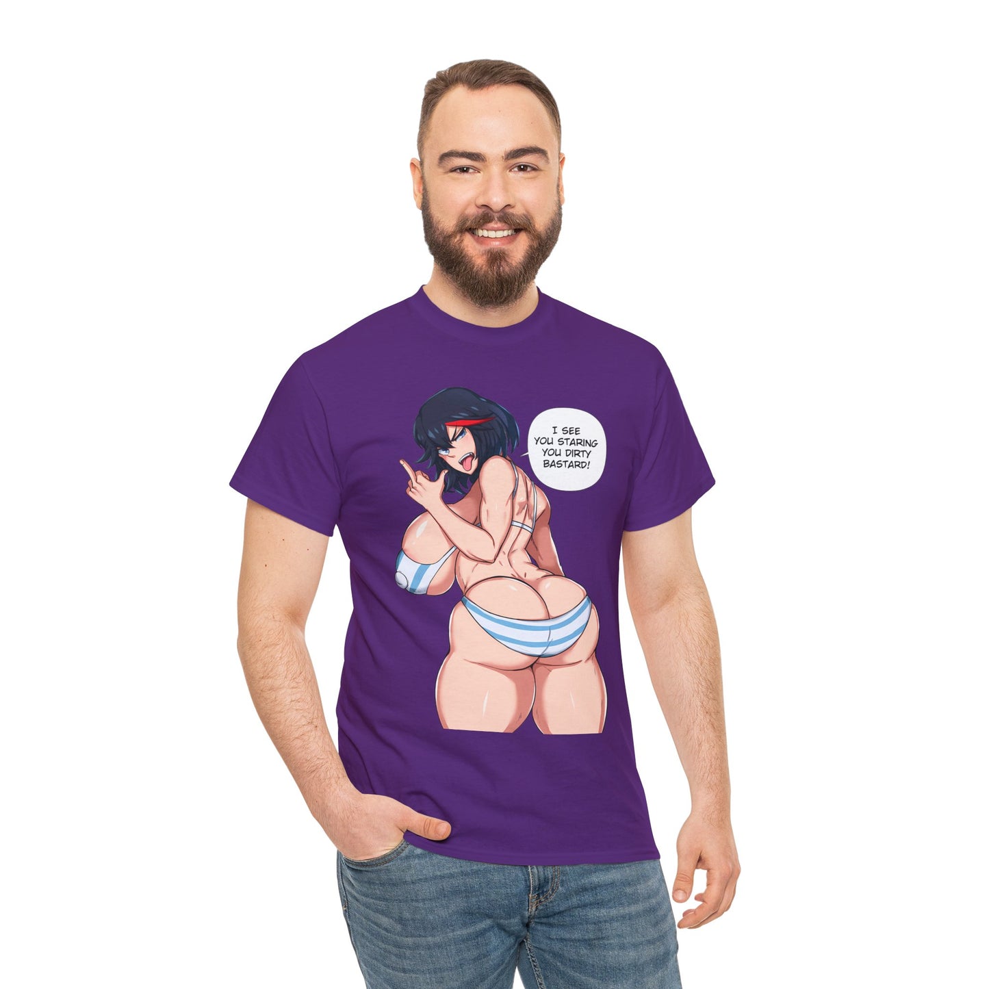 Sexy Anime Girl t-shirt Anime t-shirts Manga t-shirts Meme Tshirt Ass T-shirts Cartoon Shirt Lewd Anime T-shirts Black Tshirt Sizes From M to 5XL