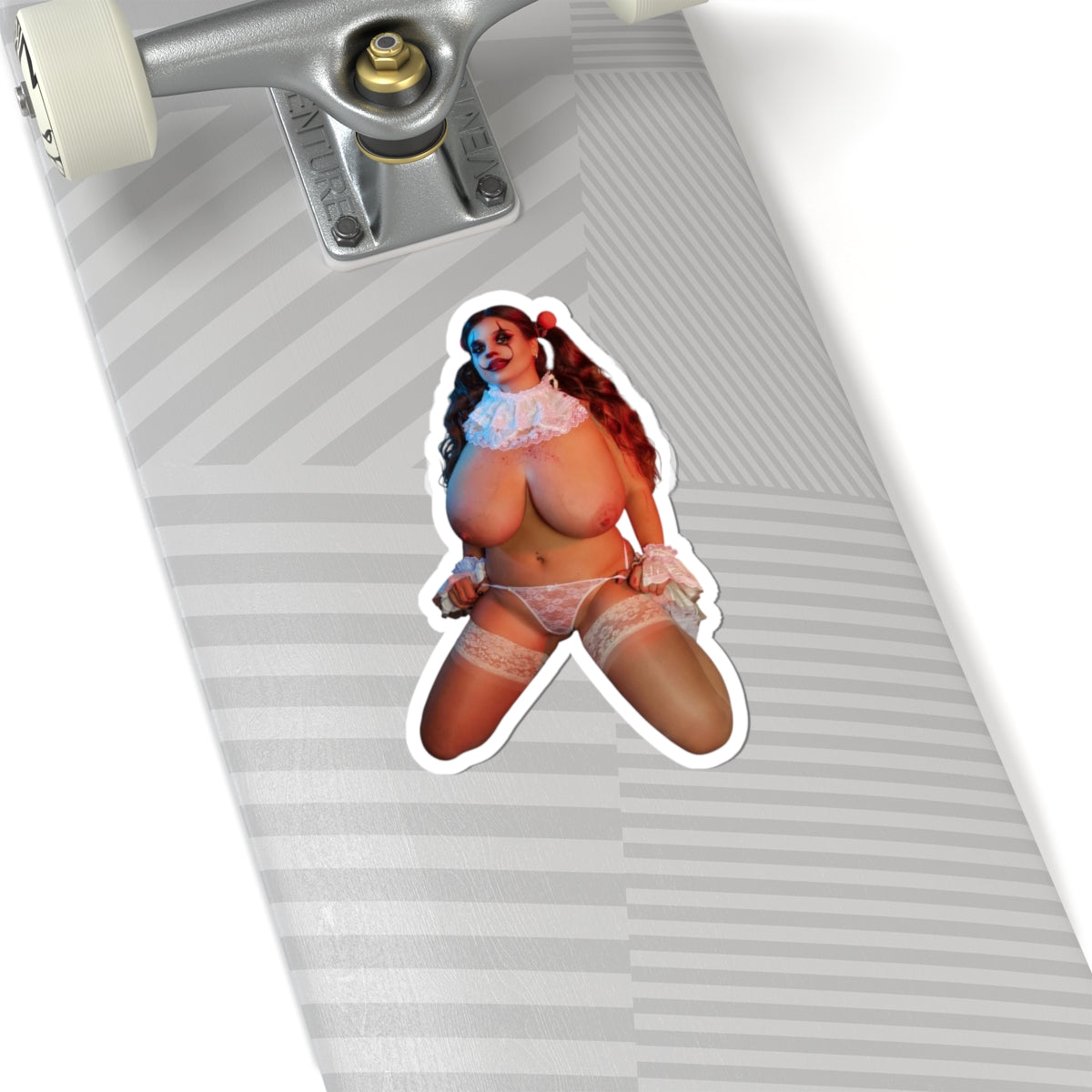 Big Tits Clown Girl Stickers