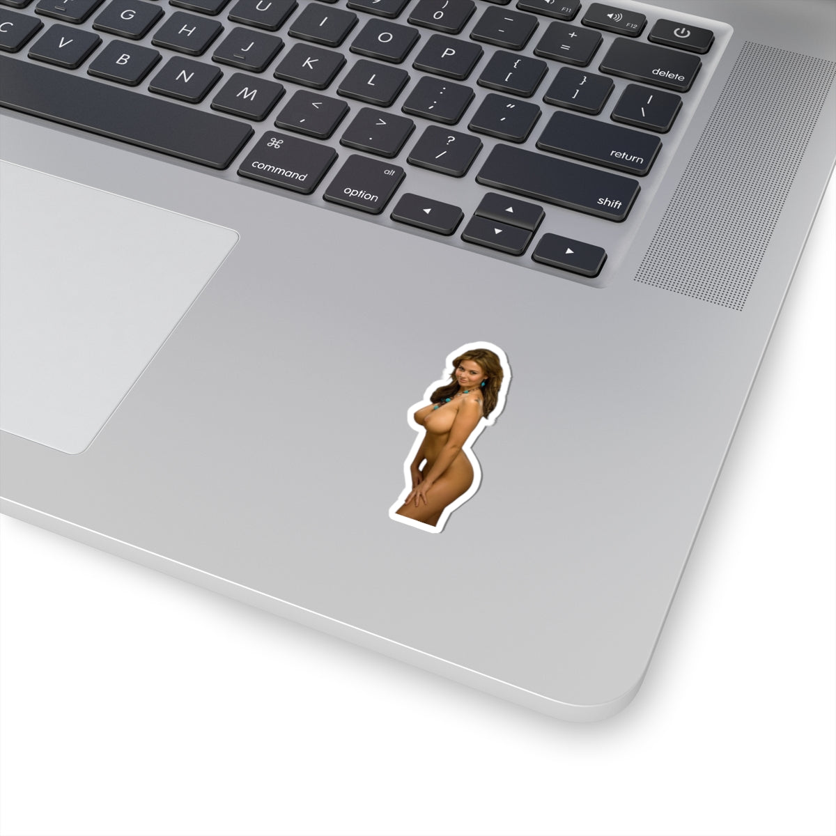 Vintage Pinup Nude Girl Sticker Sexy Model Big Bust Adult Vinyl Decal
