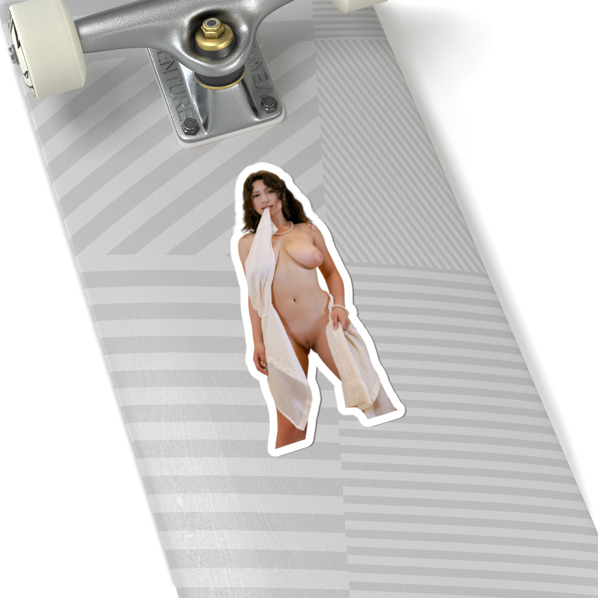 Nude Model Pinup Stickers