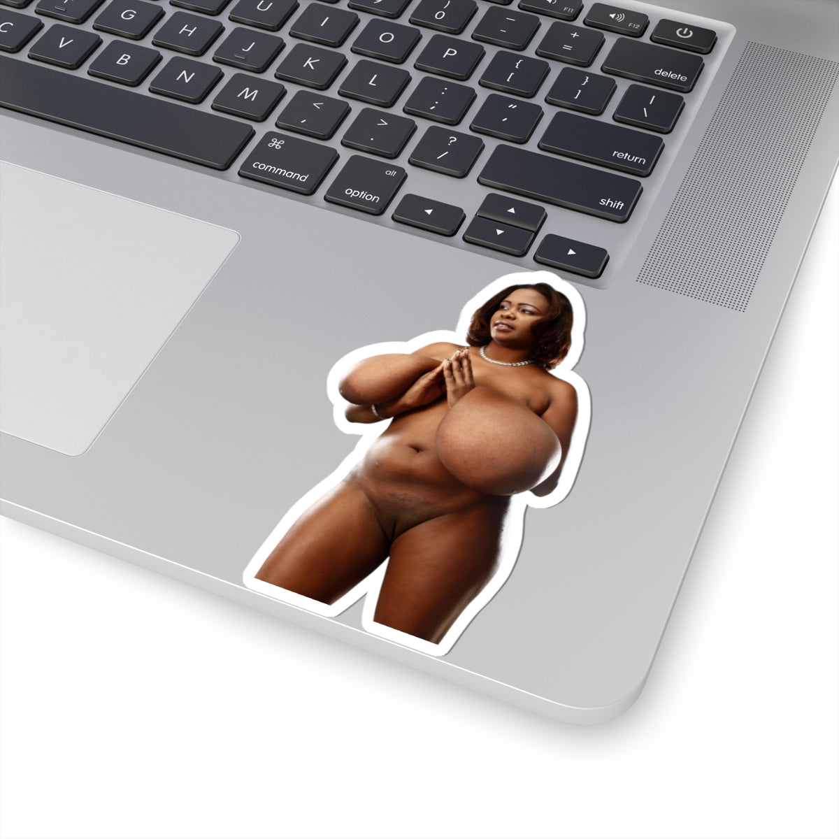 Sexy Ebony Big Tits Girl Sticker Black Women Stickers
