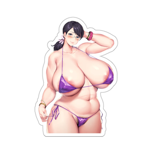 E35 Sticker Anime Girl,Kawaii Girl,Cute Anime,Sticker Manga,Cartoon Girl,Comix Gift,Transparent Stickers,Hentai Sticker