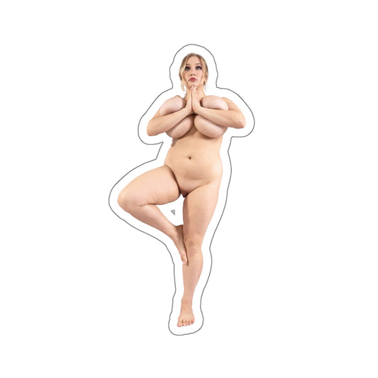 Yoga Sticker,naked woman,nude Women,stickers,sexy girl,naked women stickers,naked female,yoga girl,Sexy Girl,E261