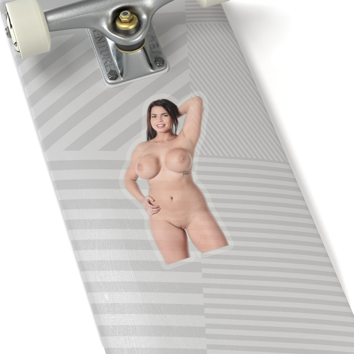 Beautiful Big Tits Girl Sticker