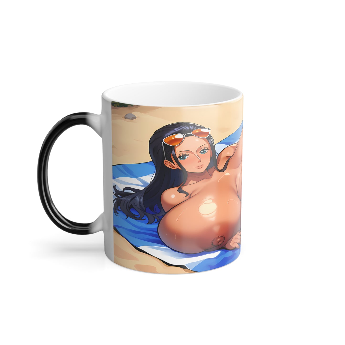 Big Tits Anime Girl Color Morphing Mug 11oz Hentai Cups