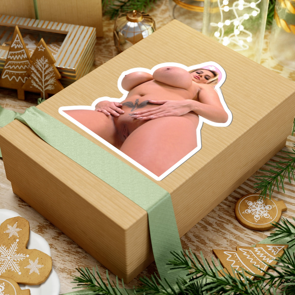 Katie Big Tits Sex Girl Sticker