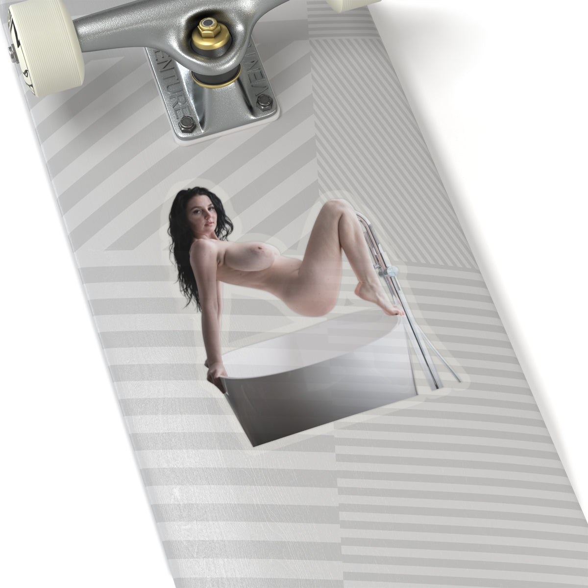 Big Tits Laurine Model Stickers Sexy Girl Sticker