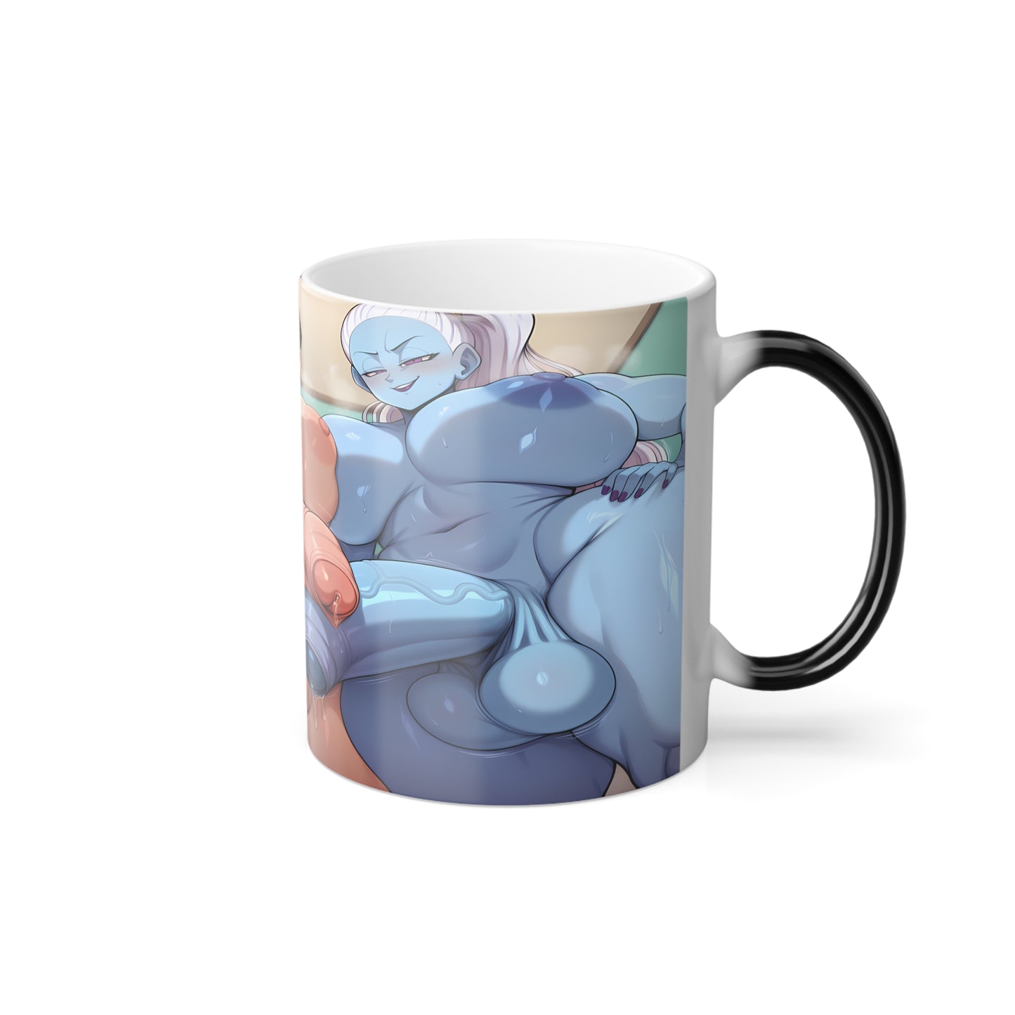 Futanari Big Dick Anime Girls Uncensored color changing mug