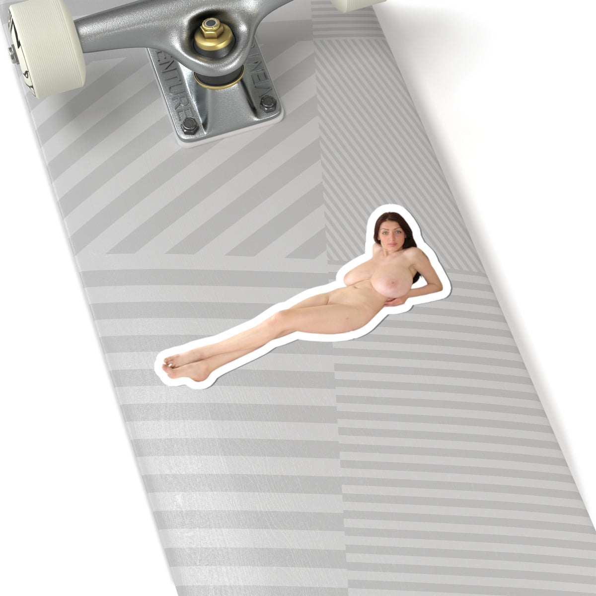 lying naked girl sticker sexy large boobs women stickers