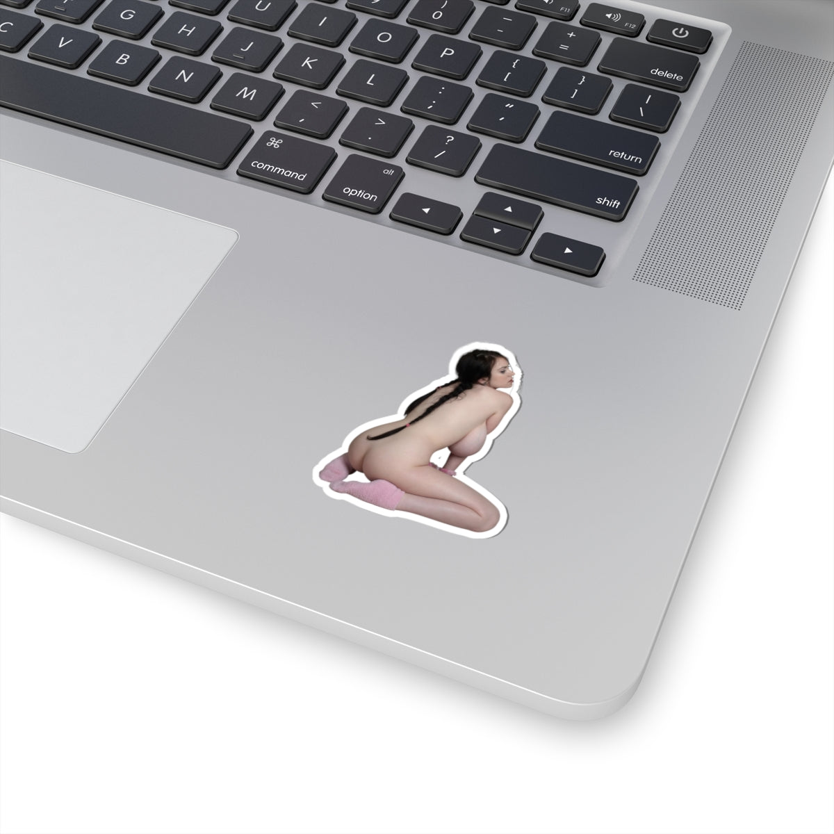 Curvy Girl Stylish Sexy Model Girl Sticker Decorative Decal