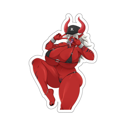 Demon Girl Sticker Succubus Anime Stickers For Laptop Water Bottle Home Room Wall E670