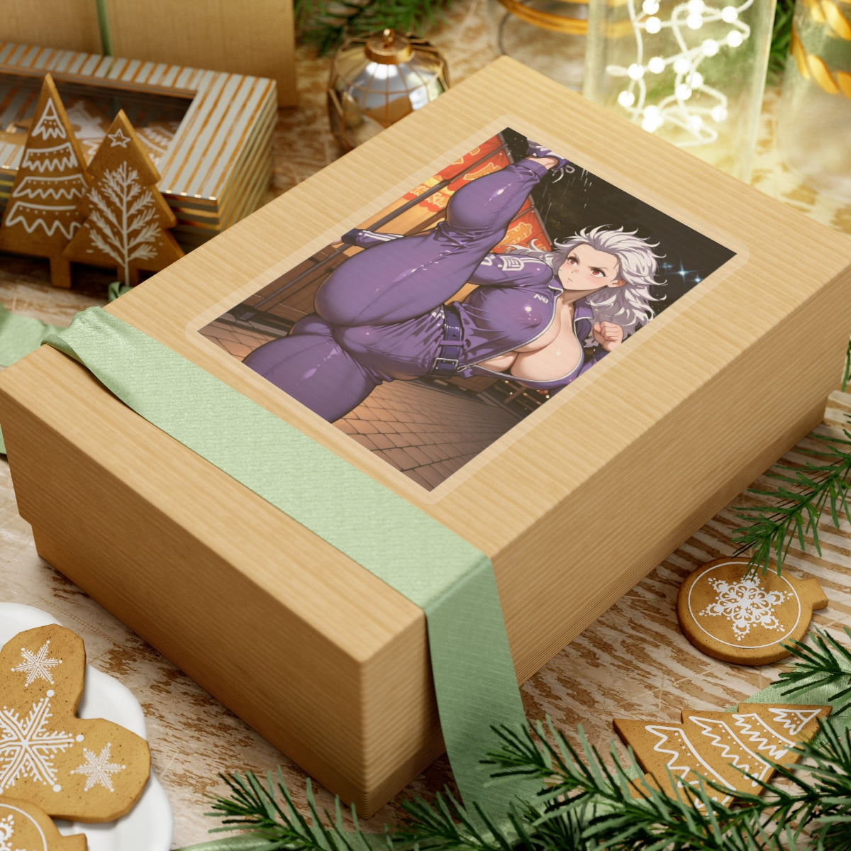 Noi Anime Girl Sticker Action Manga Female Lewd Ecchi Stickers