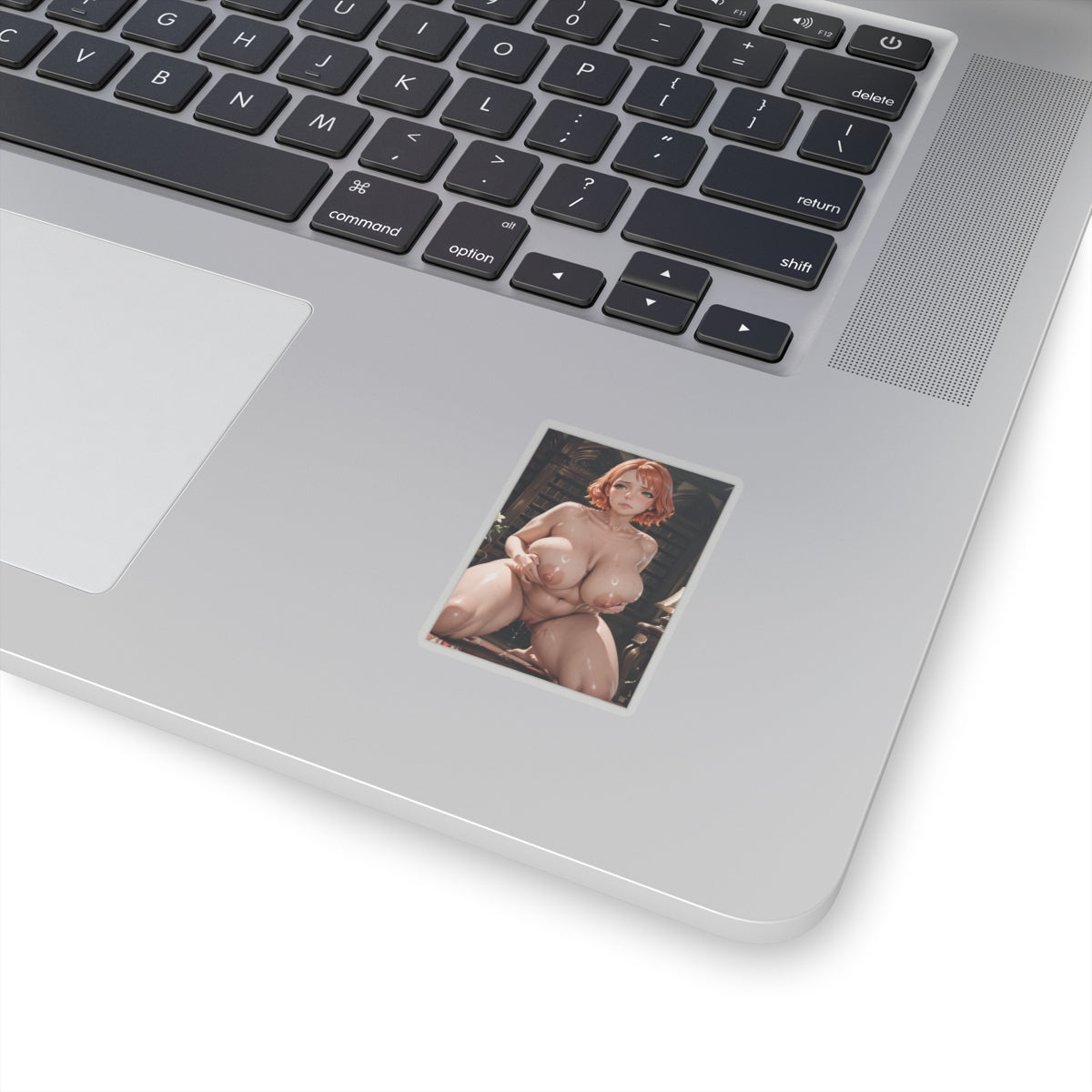 Sexy Red Hair Girl Sticker Hentai Anime Stickers