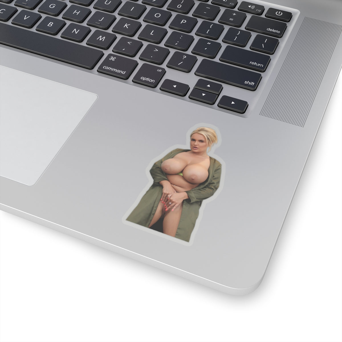 Big Tits Blond Girl Sticker Stickers For Him
