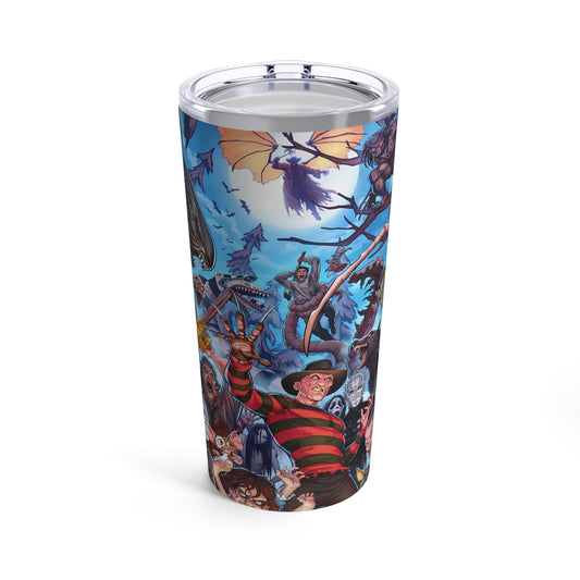 Horror Tumbler,Horror,Horror Tumblers,Horror Characters,Movie Theme Tumbler,Horror Mugs,Halloween Tumblers,Scary Tumblers,Tumbler 20oz,T26