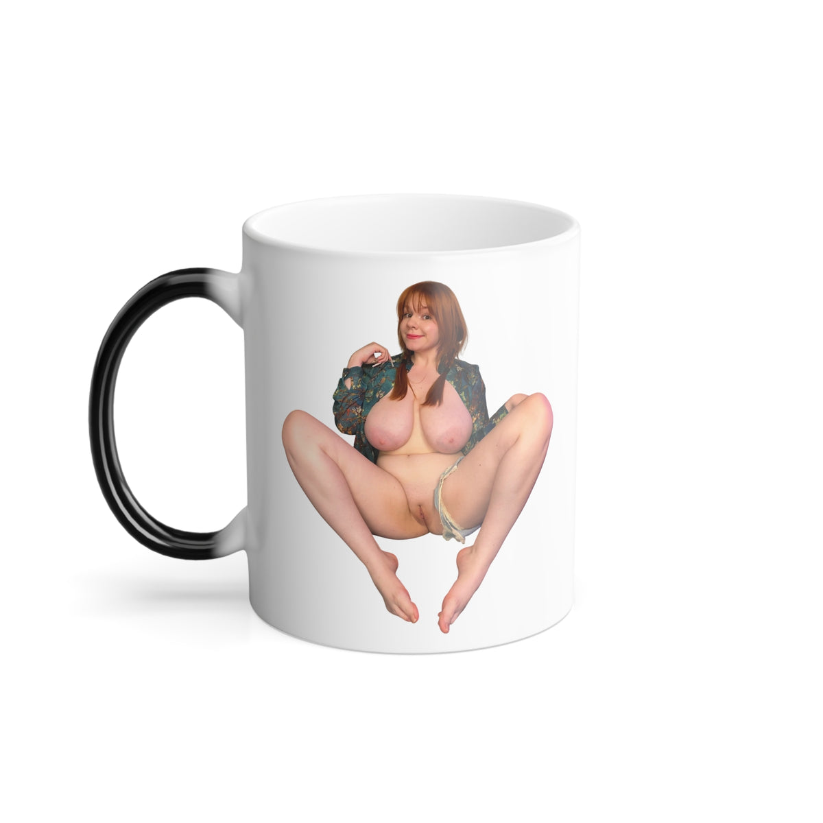 Naked Girl Coffee Mug 11oz Color Changing Cup Sexy Nude Woman Uncensored Mugs