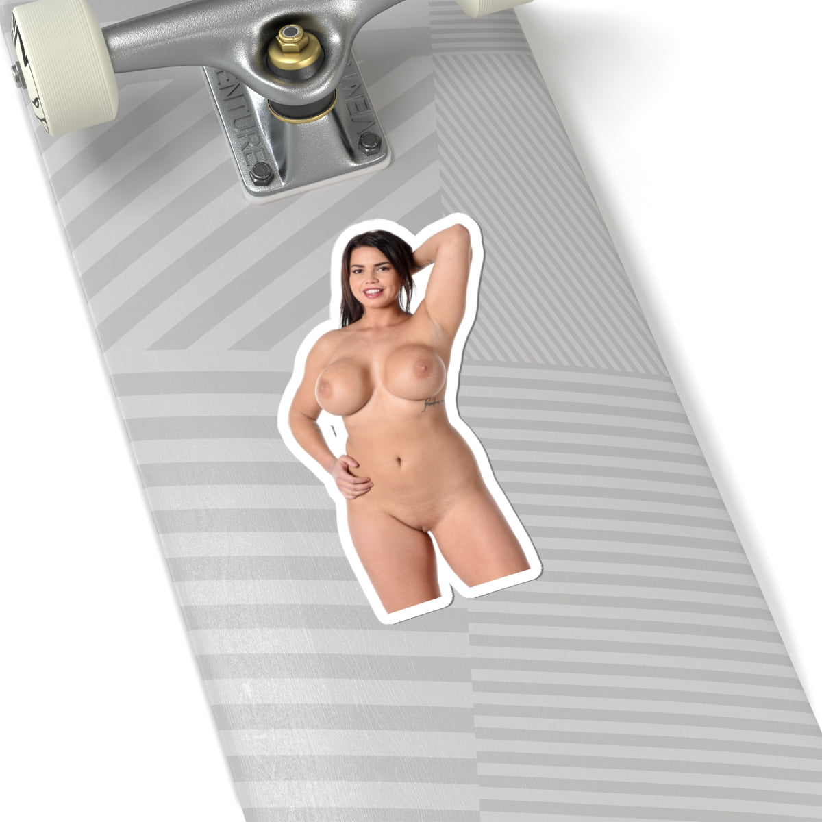 Beautiful Big Tits Girl Sticker