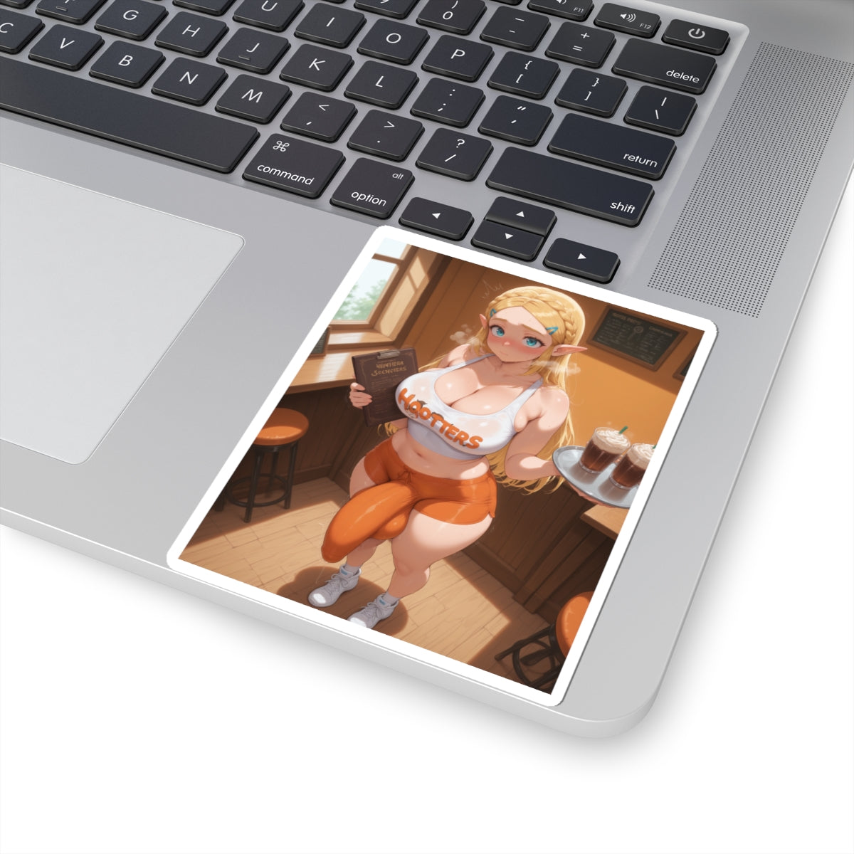Hooters Futanari Sticker Sexy Anime Elf Girl Stickers
