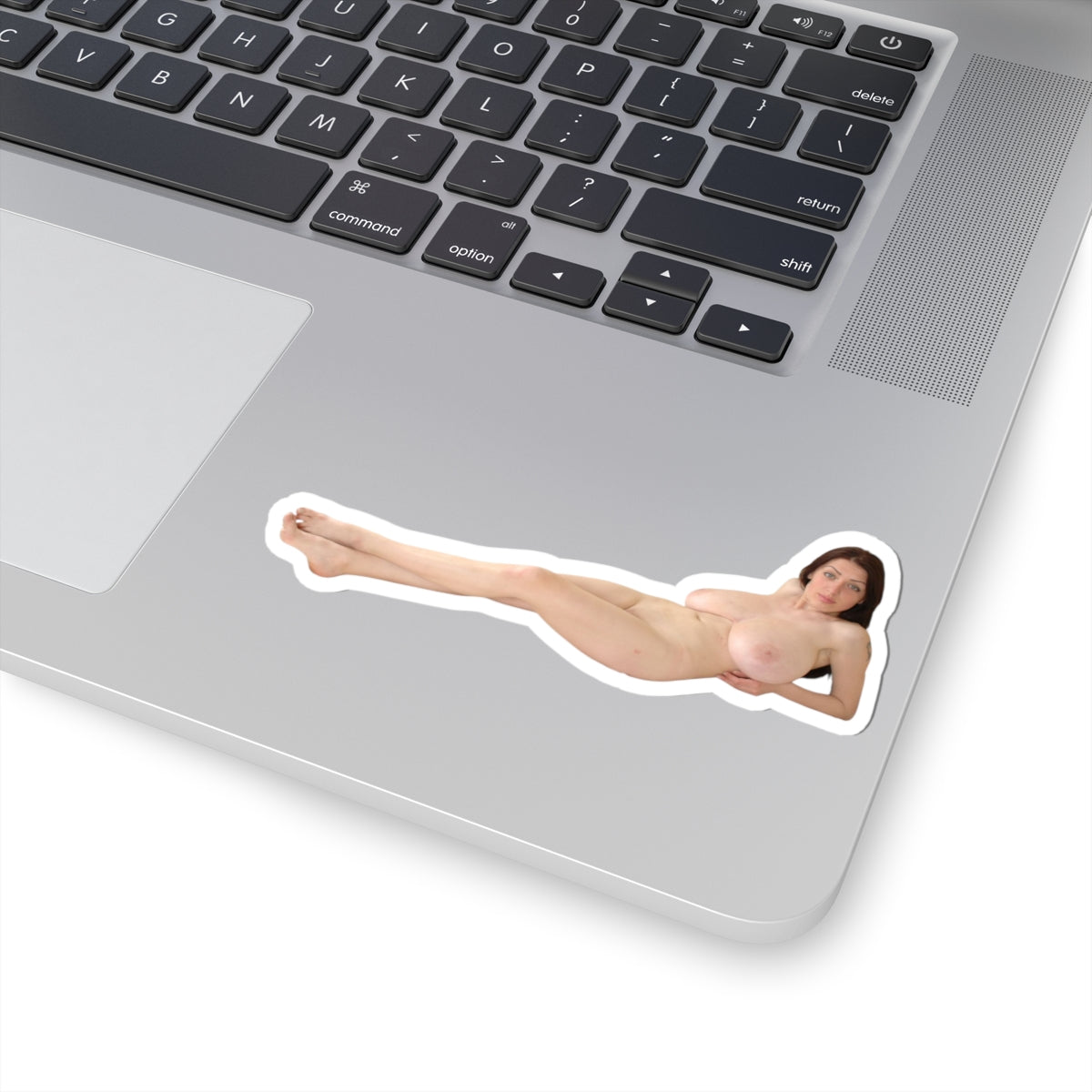 lying naked girl sticker sexy large boobs women stickers
