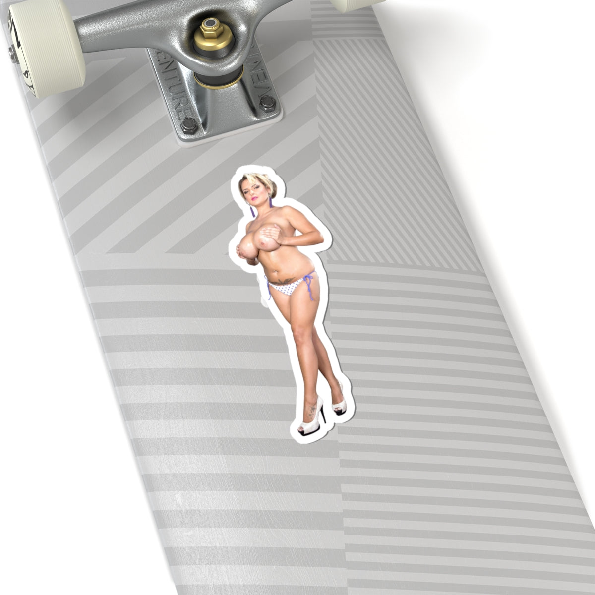 Big Breast Nude Girl Sticker Uncensored Stickers
