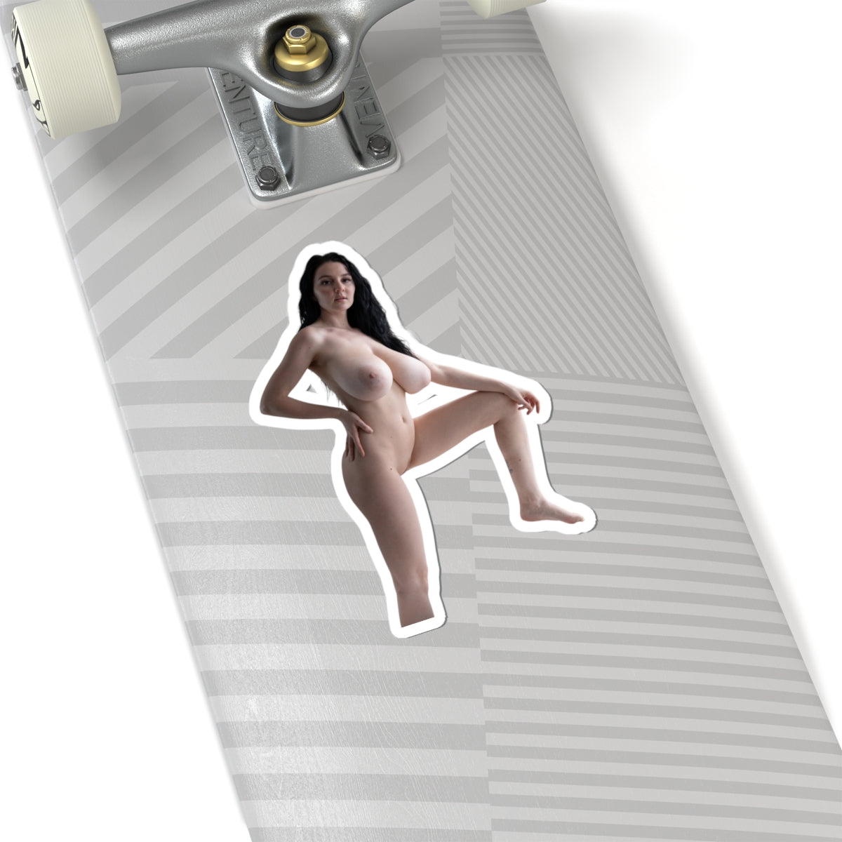 Big Tits Laurine Model Stickers