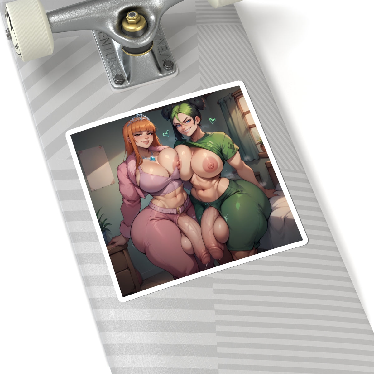 Futa Girls Stickers Futanari Stickers