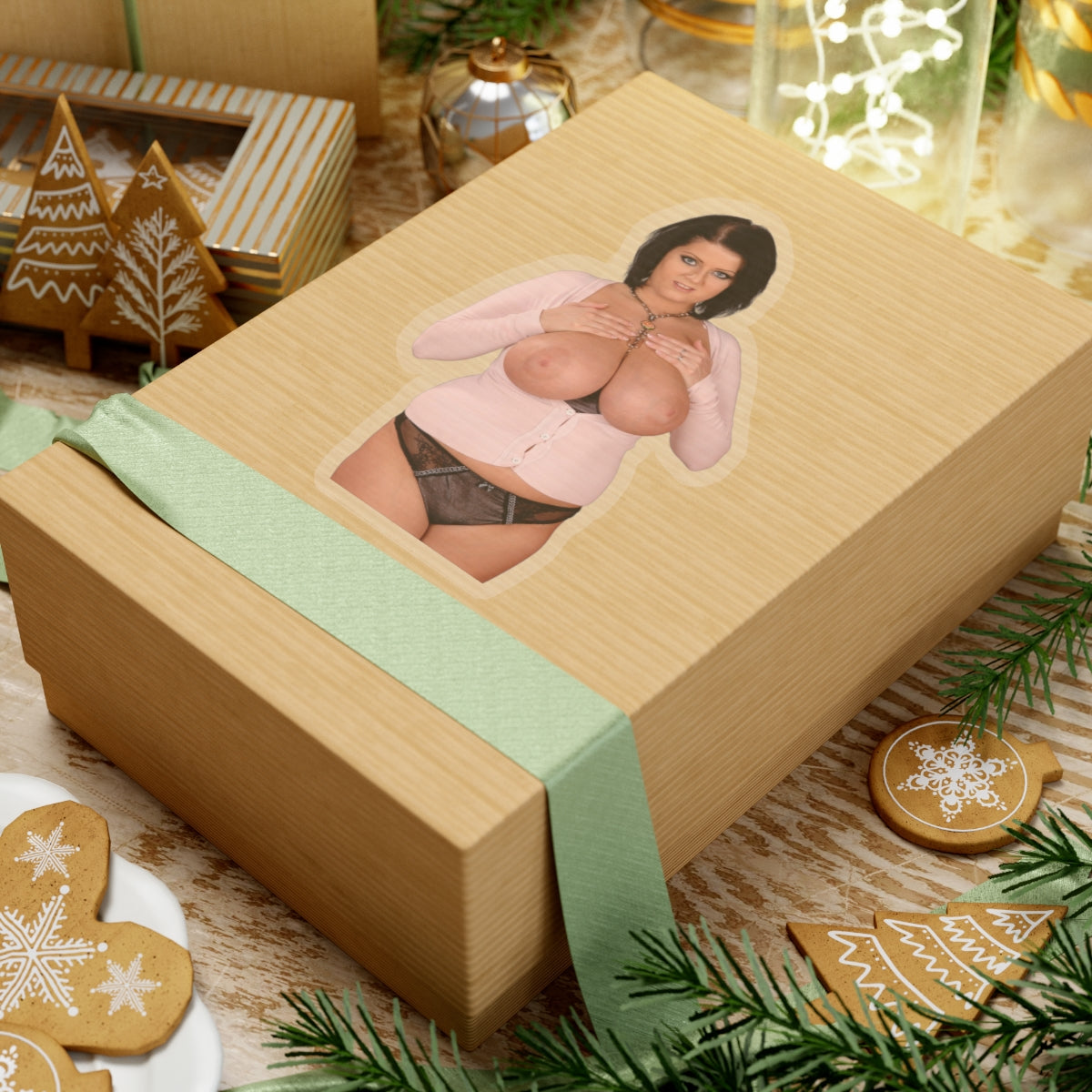 Big Tits Girl Stickers