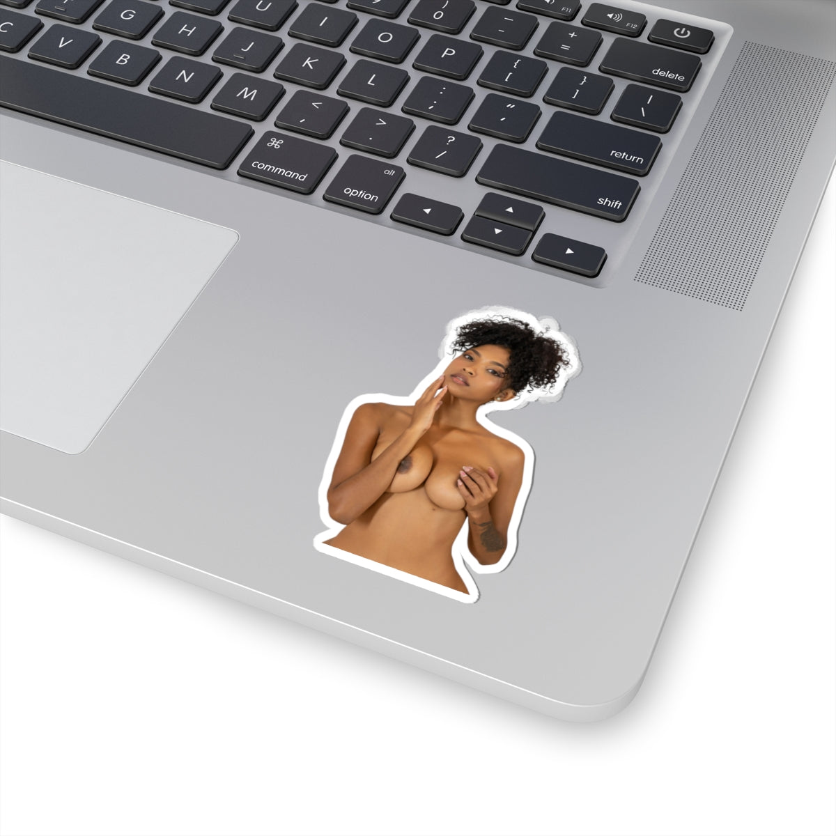 Black Women Naked Sticker
