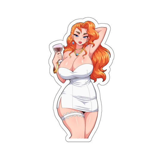 Beautiful Girl,Attractive,Lovely,Gorgeous,Big Anime Stickers,Huge Anime Stickers,Cartoon Anime Sticker,Large Stickers Anime,lewd anime,ecchi anime,E447