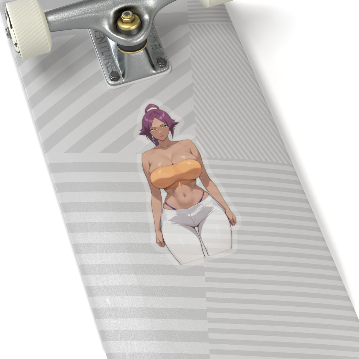 Popular Anime Character Stickers – Vinyl Decals for Adults and Kids – 4 Sizes – White or Transparent E1364