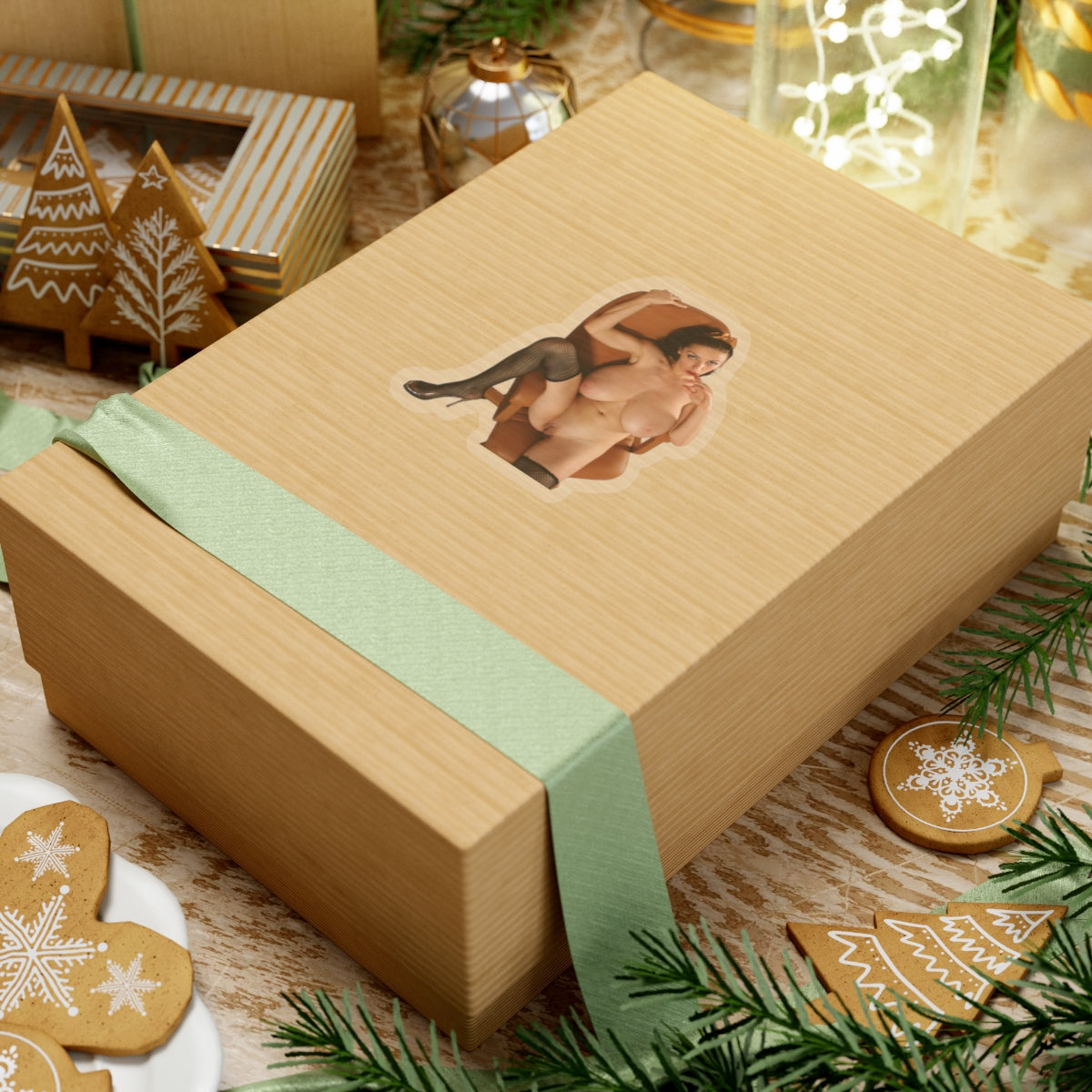 Naked Model Sticker Sexy Girl Big Tits Stickers