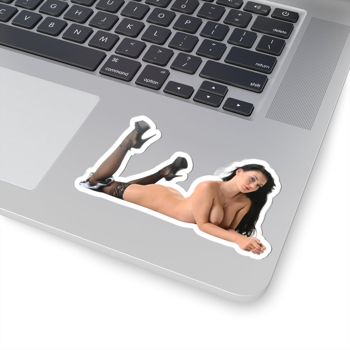 sexy brunette sticker big tits naked women botty stickers