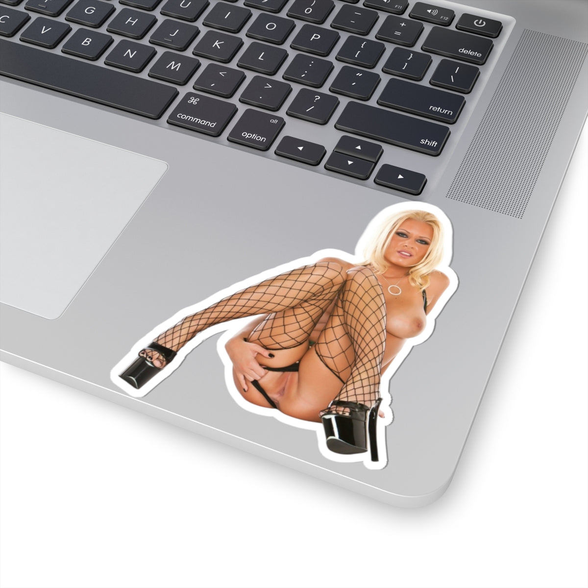 Sexy Blond Girl Nude Sticker