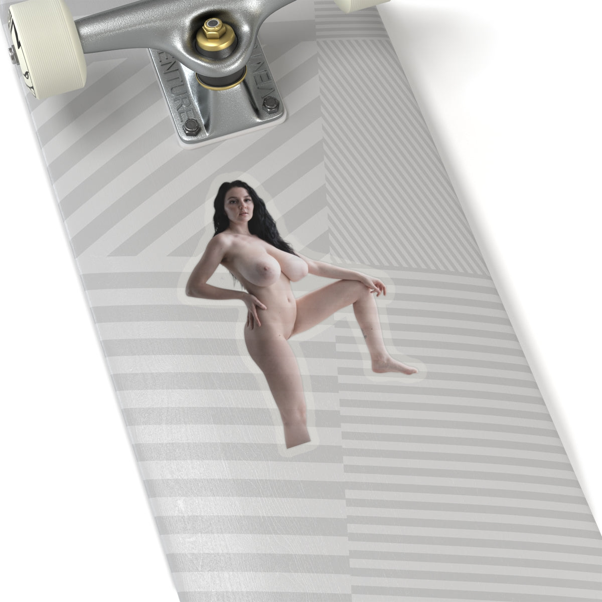 Big Tits Laurine Model Stickers