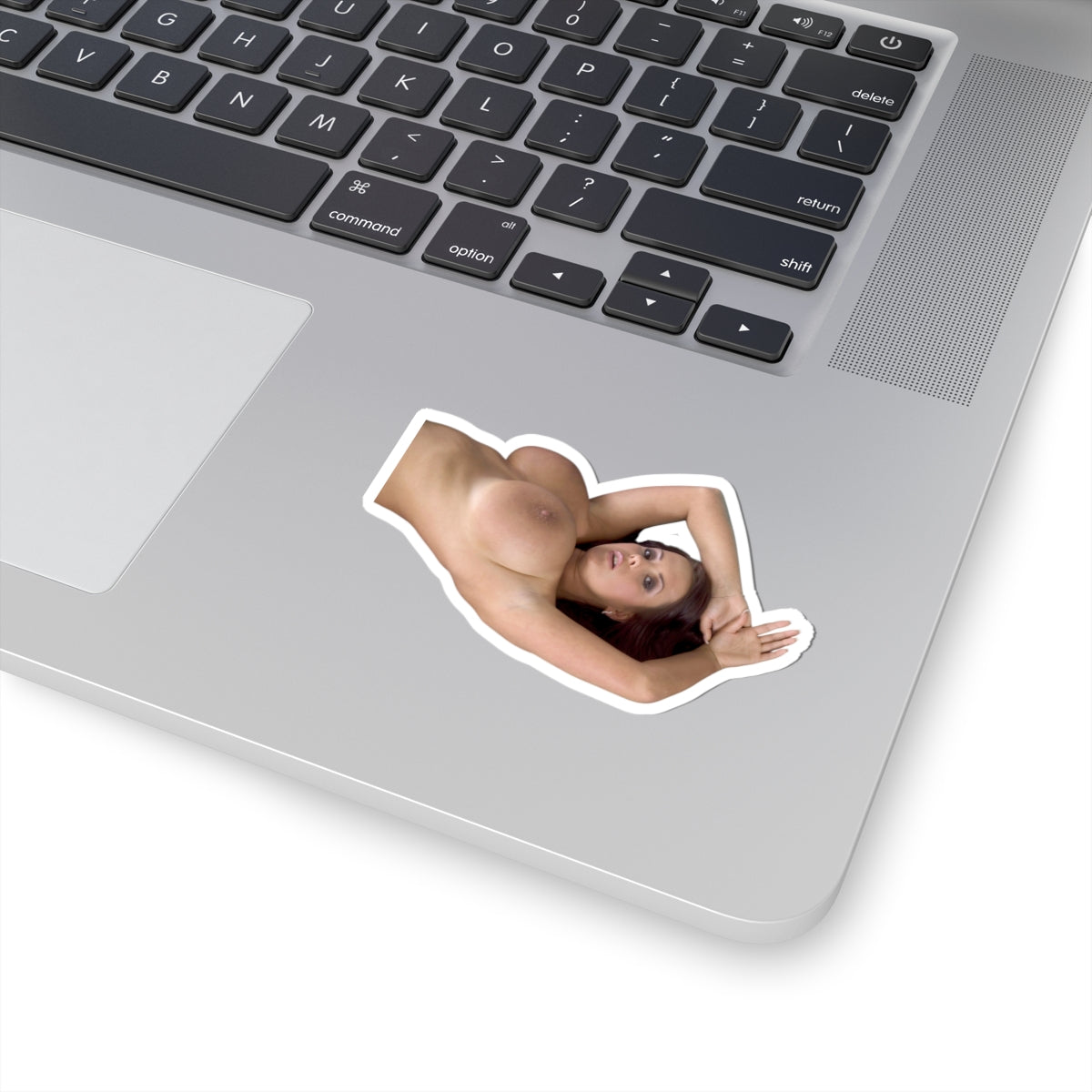 Big Breast Naked Girl Sticker