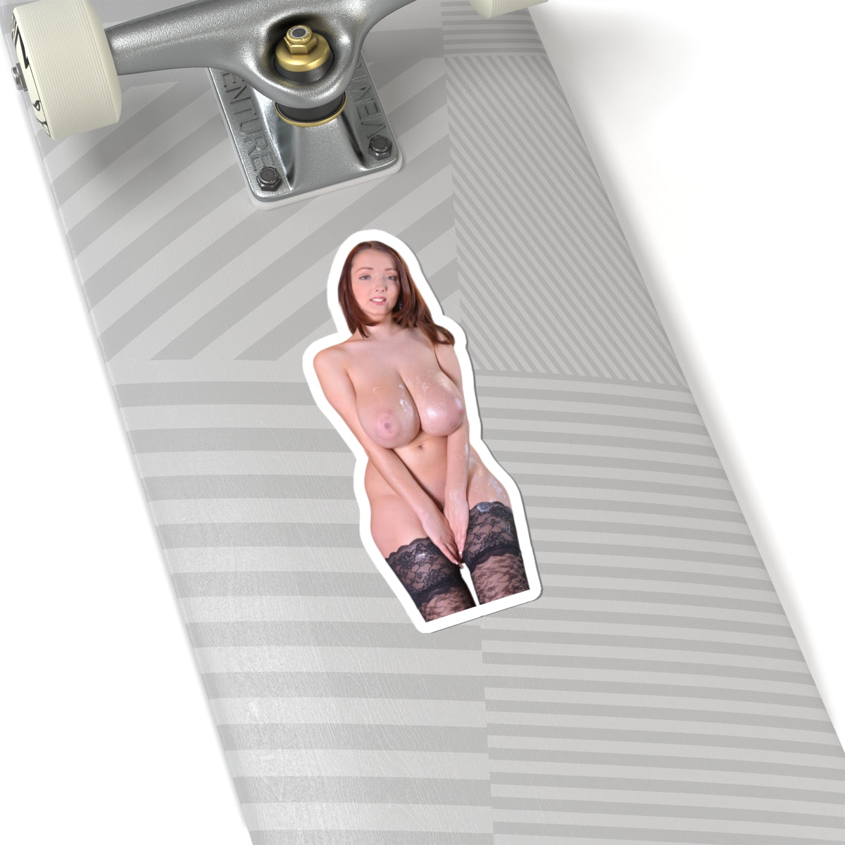 Busty Buffy Sticker Big Breast Girl Stickers
