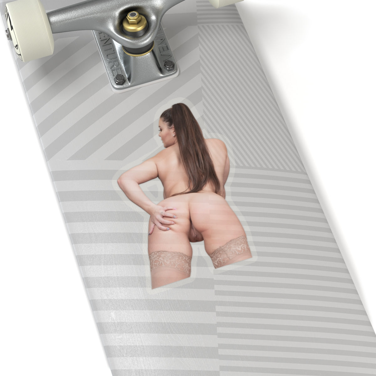 Busty Nude Girl Sticker – Sexy Female Body Art