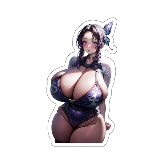 Hot Anime Girl Busty Women Ai Generated Art Ai Generated Image Computer Art Computer Generated Lewd Ecchi Stickers E437
