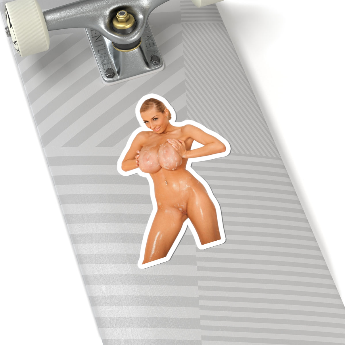 Sexy Nude Girl Sticker Curvy Woman Vinyl Bathroom Decal