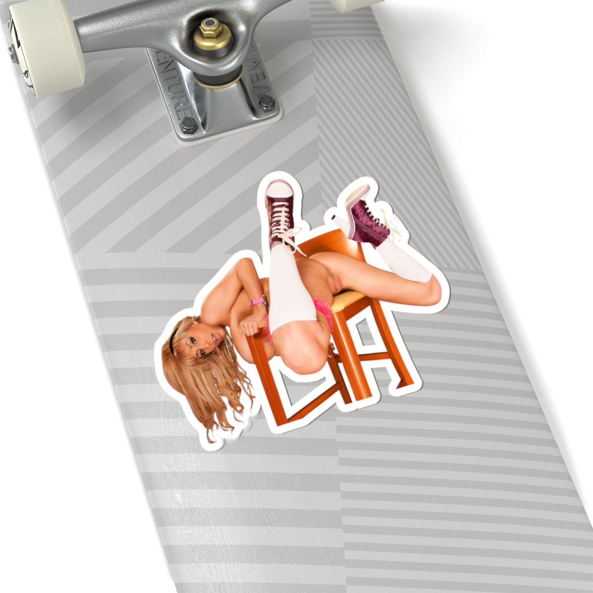 Big Tits Nude Girl Sticker Erotic Pinup Stickers