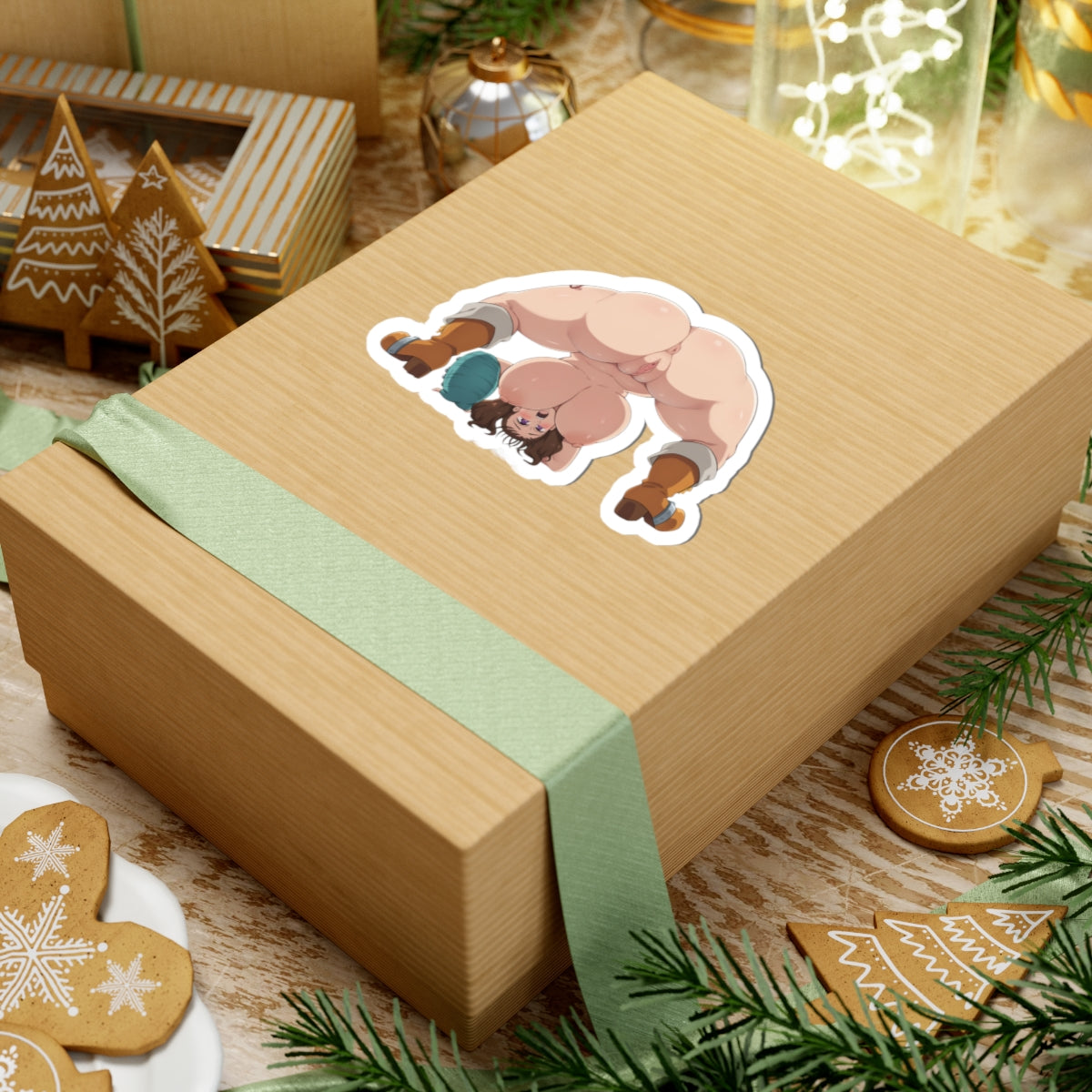 Anime Ecchi Sticker Big Ass Huge Tits Girl Stickers