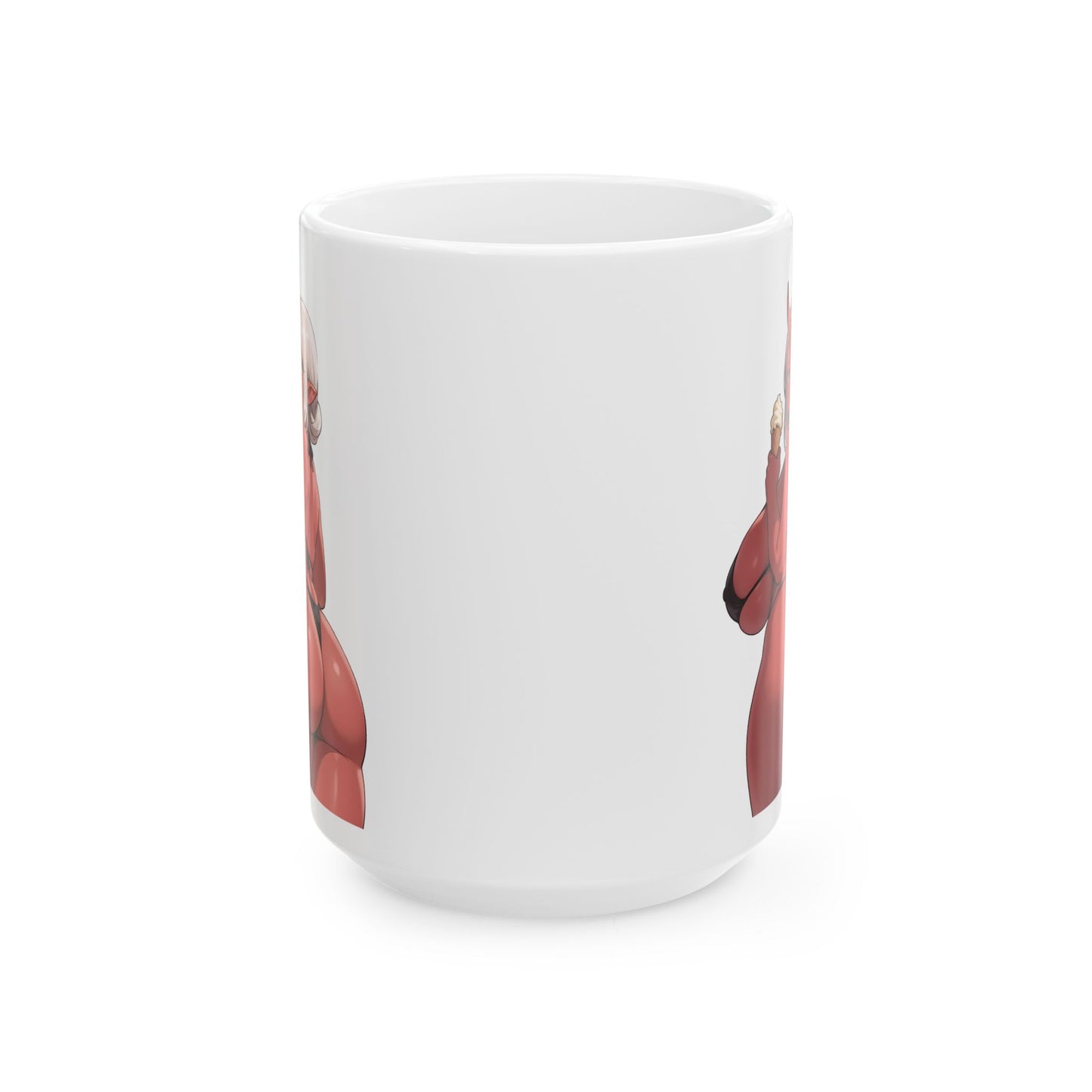 Cute Anime Demon Mug – Big Booty Ass Cartoon Mugs – Red Manga Girl Hentaii Coffee Cup – 11oz or 15oz White and Black Option M223A