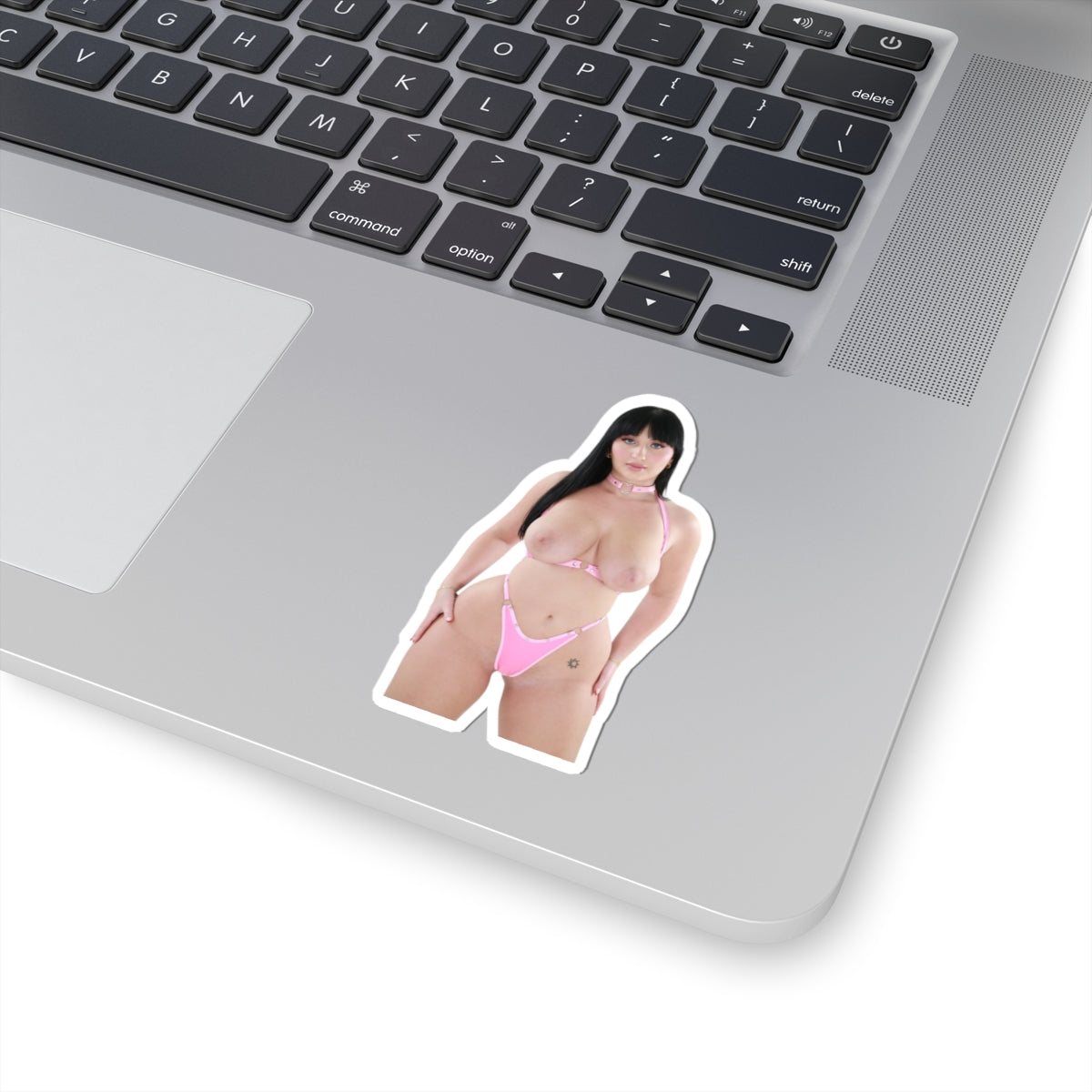 Classic Pinup Girl Sticker Sexy Nude Woman Large Bust Adult Vinyl Decal
