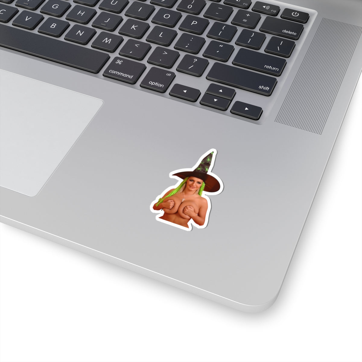 Big Boobs Witch Sticker